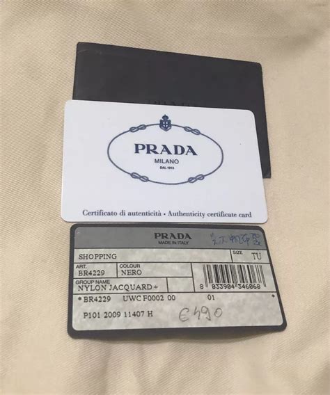 vintage prada authentication|prada card authenticity.